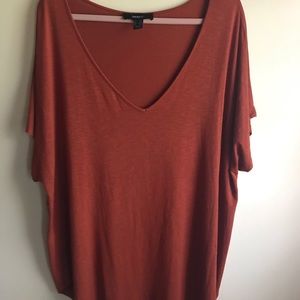 3 for $20 Forever 21 oversized V neck dressy T-shirt